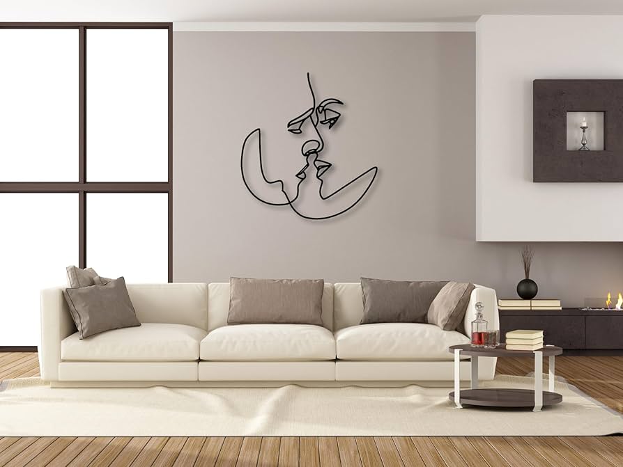 Wohnzimmer Wandbilder: So bringst du Leben in leere Wände